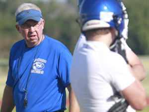 Lampasas football practice